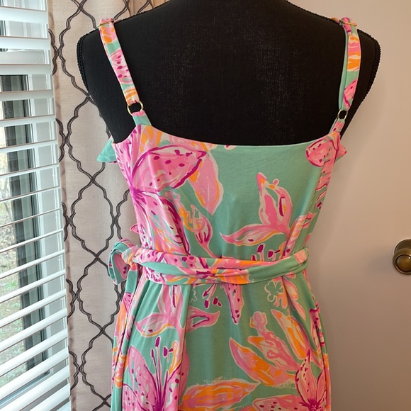 NWT Lilly Pulitzer Fontaine Wrap Dress - Picture 7 of 12
